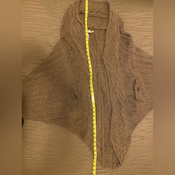 Elizabeth And James NWT $500 Cocoon Oatmeal Sweater/Cardigan - Picture 8 of 12
